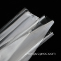 Transparent plastic rigid PVC film